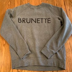 Brunette Crewneck
